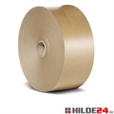 HILDE24 | unverstärktes Nassklebeband 50 mm x 200 lfm, 60 g/m², braun